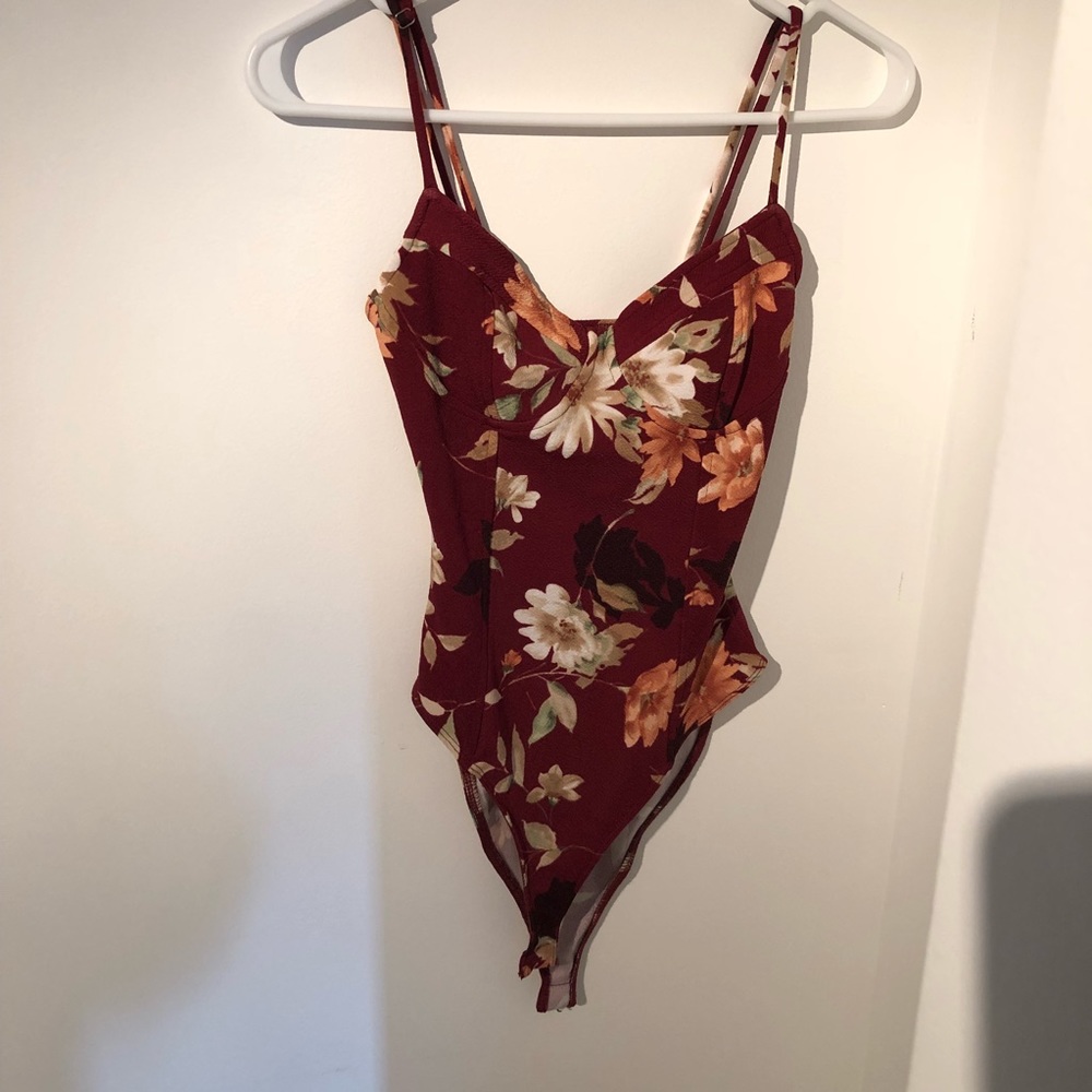 Floral bodysuit
